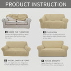 Easy-Going Stretch Loveseat Slipcover 1-Piece Sofa Cover Furniture Protector - Image 7