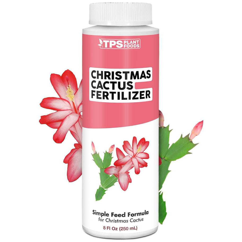 Christmas Cactus Fertilizer - Liquid Plant Food for More Blooms, 8 oz