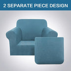 H.VERSAILTEX 2-Pieces Armchair Cover Chair Slipcovers - Image 3