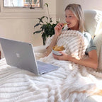 BEDELITE King Size Blanket for Bed, 300GSM Soft & Warm Fleece Blanket, - Image 3
