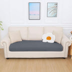 hyha Milk Silk Couch Cushion Covers, Soft Magic Sofa Covers Washable - Image 7