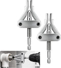 Broken Pipe Extractor Tool 2 Pack, 1/2" 3/4" 1" Pipe Thread Remover