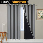Yakamok Gray Full Shading Curtain Panels - Image 2