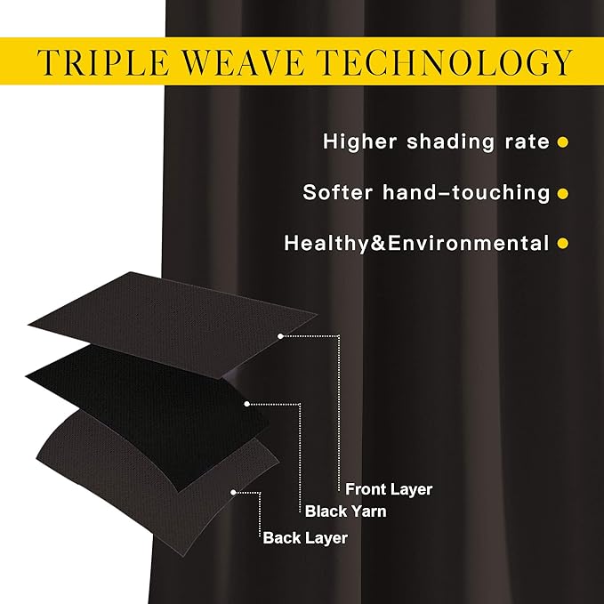 NICETOWN Blackout Thick Window Curtains - Image 4