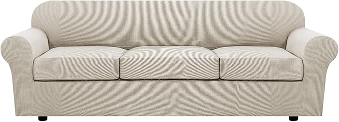 H.VERSAILTEX 4 Piece Stretch Sofa Covers by HVERSAILTEX