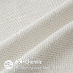 MIULEE Pack of 2 Couch Throw Pillow Covers 18x18 Inch Neutral Pure White Modern - Image 6