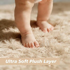 9x12 Fluffy Area Rugs for Living Room, Large Fuzzy Shag Area Rug for Bedroom - Image 2