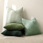 MIULEE Boho Farmhouse Sage Green Throw Pillow Covers 16x16 Inch Set of 4 - Image 5