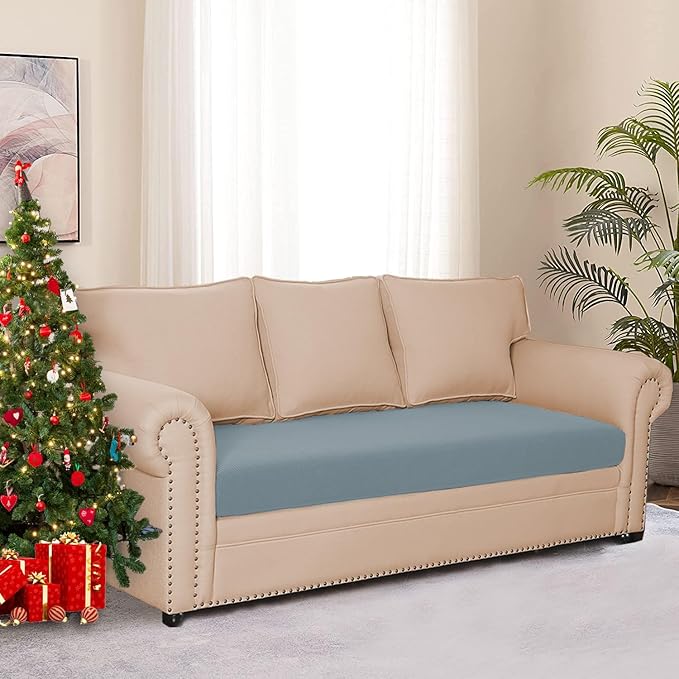 Water Repellent Sofa Seat Slipcovers Stretch Cushion Covers, Seaters Replacement - Image 2
