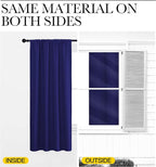 NICETOWN Kitchen Curtains, Short Blackout Drapes, Thermal Insulated Blackout - Image 5