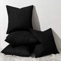 Topfinel Decorative Black Throw Pillow Covers Cushion Cases, Pillow Inserts Not by Topfinel
