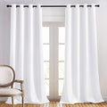 NICETOWN White Curtains for Sliding Door by NICETOWN