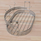 Mug and Coffee Cup Holder Stand for Kitchen Counter, Wrought Iron, Silver
