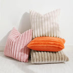 decorUhome Summer Cozy Faux Fur Throw Pillow Covers 16x16 Set of 2 Decorative - Image 5