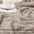 Exclusivo Mezcla Fleece Bed Blanket Twin Size, Super Soft and Warm Blankets - Image 6