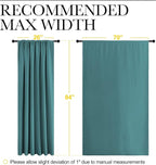 NICETOWN Living Room Curtains, Window Curtain Panels, Thermal Insulated Solid - Image 7