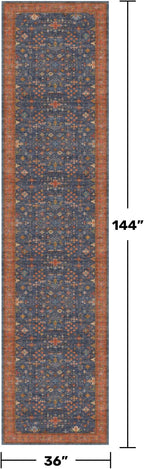 Washable 12 ft Long Runner for Hallway - Image 2