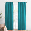 NICETOWN Peacock Blue Blackout Curtains Panels by NICETOWN