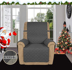 Easy-Going Recliner Sofa Slipcover Reversible Sofa Cover Water Resistant Couch - Image 2