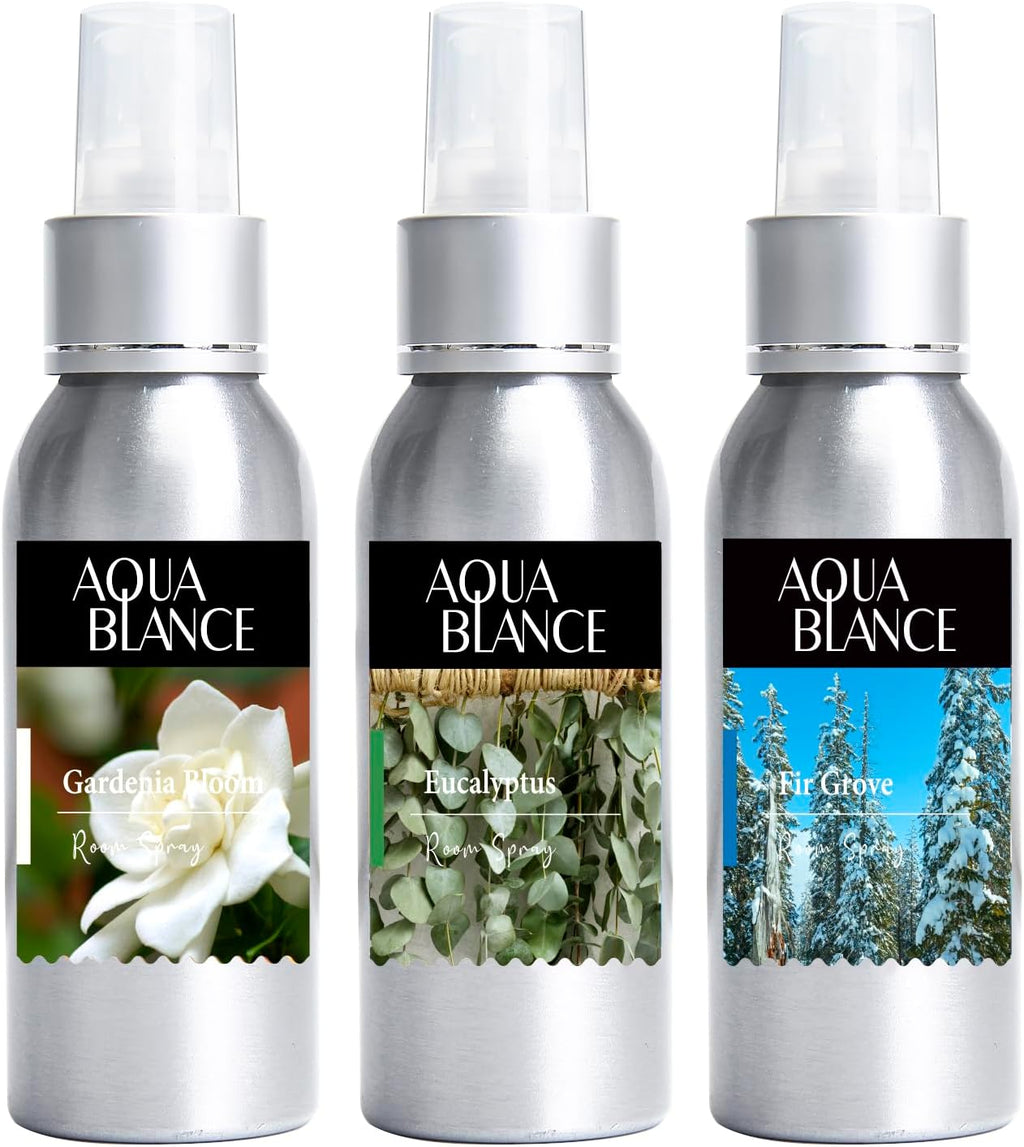 Fragrant Room Spray, Autumn, Apple Cinnamon, Pumpkin, 3 x 3.4 fl oz, Air Fresheners Odor Eliminator for Home, Bathroom, Concentrated Room Spray
