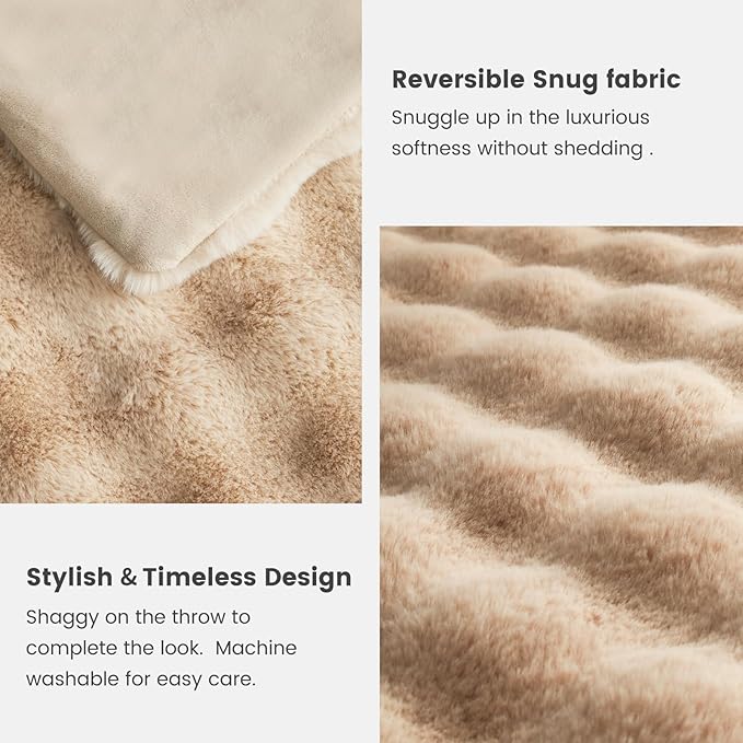 Cozy Bliss Faux Fur Throw Blanket - Image 6