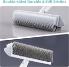 MOPALL Shower Bathtub Scrubber Brush for Cleaning with 55" Long Handle
