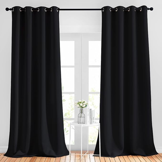 NICETOWN Black Out Curtain Panels by NICETOWN