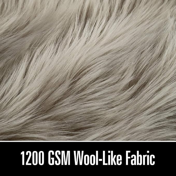 LOCHAS Soft Fluffy Faux Fur Rugs - Image 4