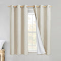 NICETOWN Linen Blackout Curtains 54" Long by NICETOWN