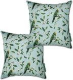 Frida Kahlo® + Classic Accessories® Accent Pillows, 2-Pack, 18 Inch, Bonito Verde