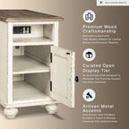 Signature Design by Ashley Chairside End Table with Charging Station