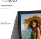 DUENPY 15 Pack Mixed Size Gallery Collage Frame Black