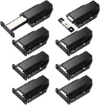 Zonon 16 Pack Magnetic Push Latch Push to Open Cabinet Hardware, Black
