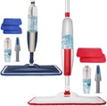 Spray Mop for Floor Cleaning, 2 Pack with Refillable Bottles & Pads
