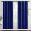 NICETOWN Navy Blue Blackout Curtains 78 inches Length by NICETOWN