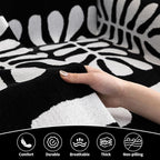 HANDONTIME Boho Couch Cover Blanket Geometric Striped Pet Covers - Image 2