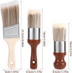 3pcs Leather Furniture Salve Brush, 3 Styles (Large)