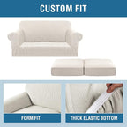 H.VERSAILTEX 3 Piece Stretch Sofa Covers - Image 6