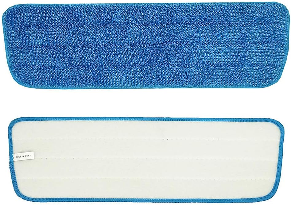 Xindejia 10 Pack Microfiber Spray Mop Replacement Heads for Wet/Dry Mops Floor Cleaning Pads Compatible with Bona Floor Care System