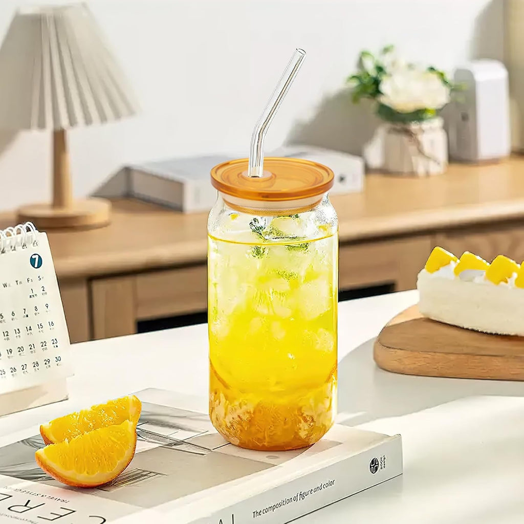 36-Pack Colorful Acrylic Cup Lids with Straw Hole - Spill-Proof Reusable Covers for 16oz Glasses & Tumblers - Perfect for Iced Coffee, Beer, Beverages