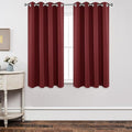 Joydeco Blackout Curtains 63 Inch Length 2 Panels Set, Thermal Insulated Long by JOYDECO