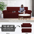 Easy-Going Stretch Loveseat Slipcover 1-Piece Sofa Cover Furniture Protector - Image 4
