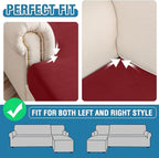 Couch Cover Velvet Chaise Cushion Cover - Image 8