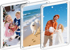 6 Pack Magnetic Picture Frame for Fridge, 4x6 Inch Acrylic Photo Frame