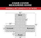 Easy-Going Chair Sofa Slipcover Reversible Sofa Cover Water Resistant Couch - Image 6
