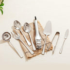 10 Piece 18/10 Serving Utensils Set, Stainless Steel Serving Set