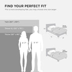 Bedsure GentleSoft Fleece Blankets Twin Size Fog Purple - Image 9