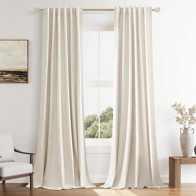 Guken 100% Blackout Curtains 40 Inch Wide by 84 Inch by Guken