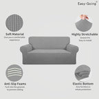 Easy-Going Stretch Oversized Loveseat Slipcover 1-Piece Sofa Cover Furniture - Image 3