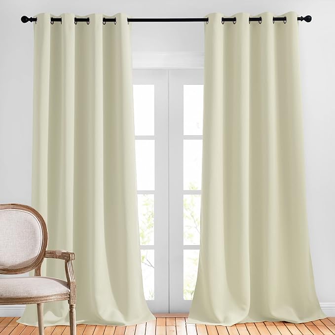 NICETOWN Light Blocking Curtains and Drapes Extra Long 120" by NICETOWN
